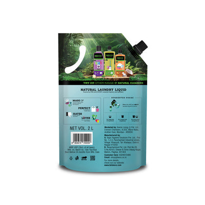Natural Laundry Cleaner Liquid Refill | Top Load - 2 litre