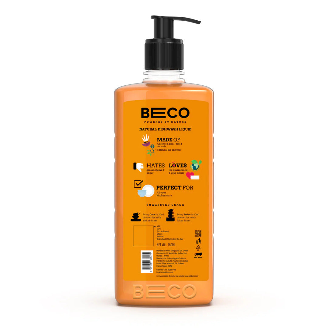 Natural Dishwash Liquid - 750 ml