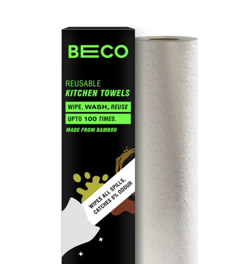 Reusable Bamboo Kitchen Towel - 20 Sheets