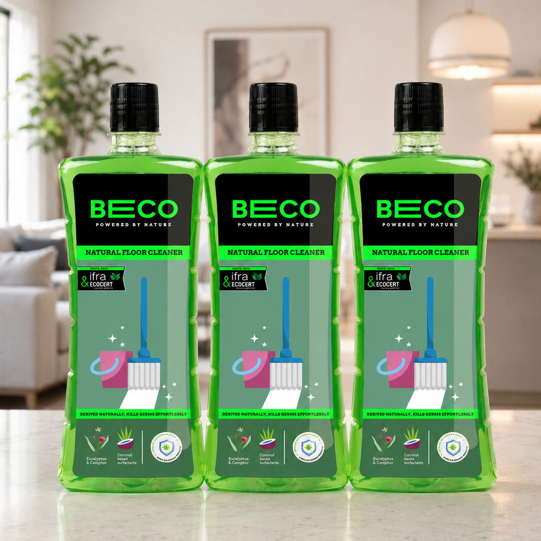 Natural Floor Cleaner Eucalyptus 1 Liter (Pack of 3)