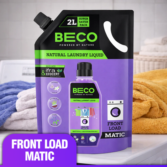 Natural Laundry Cleaner Liquid Refill | Front Load - 2 litre