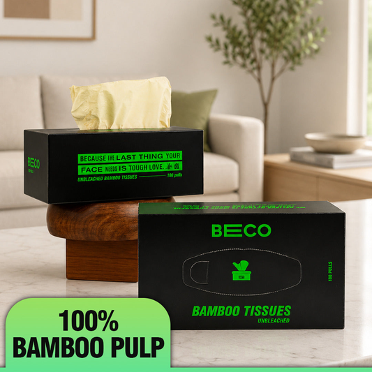 Bamboo Facial Tissues - 100 pulls 2ply