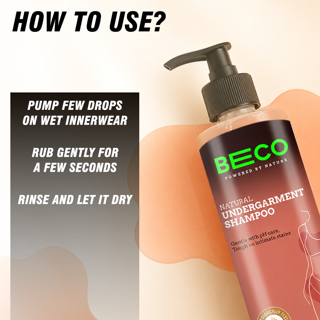Natural Undergarment Liquid Shampoo 500 ML