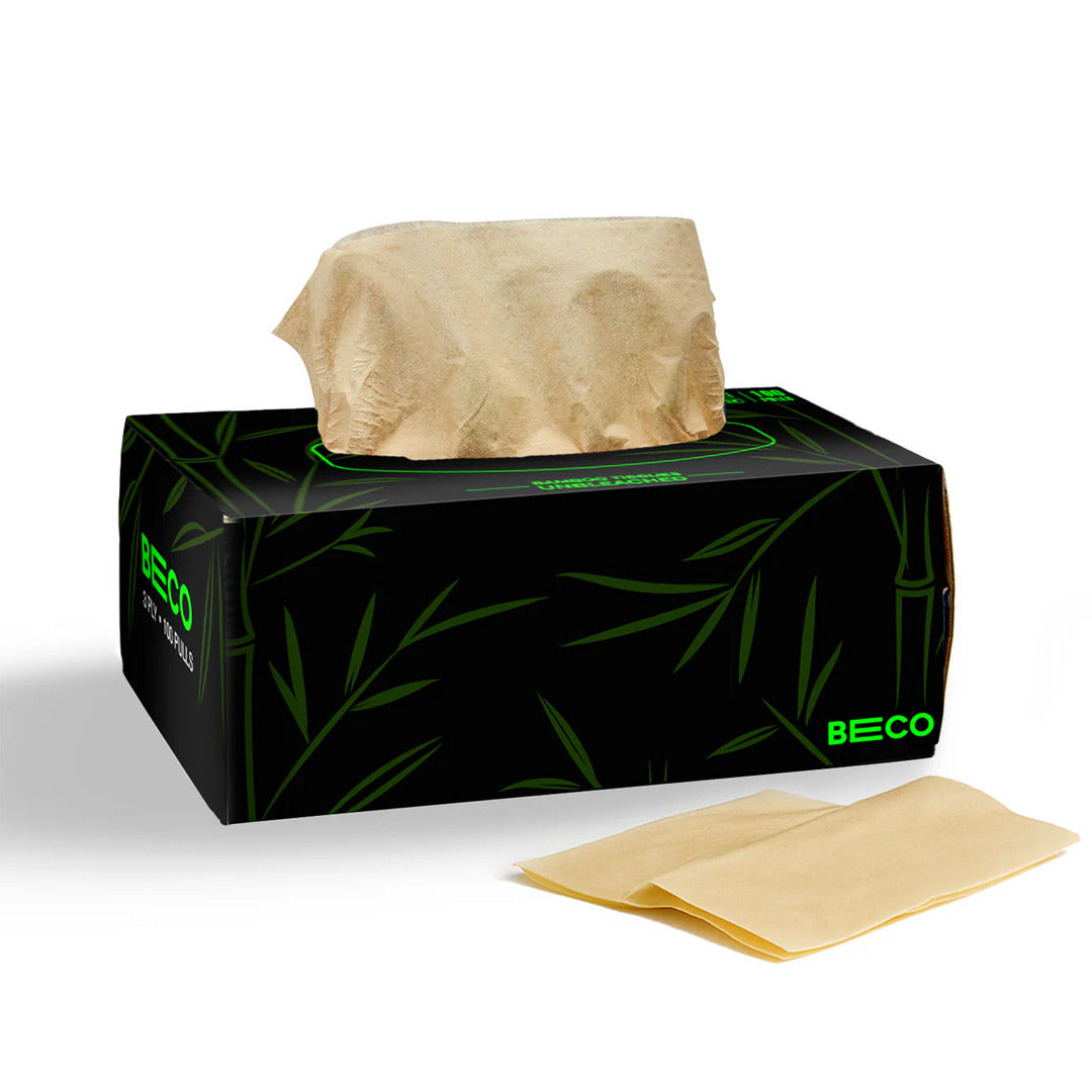 Bamboo Facial Tissue 100 Pulls 3ply