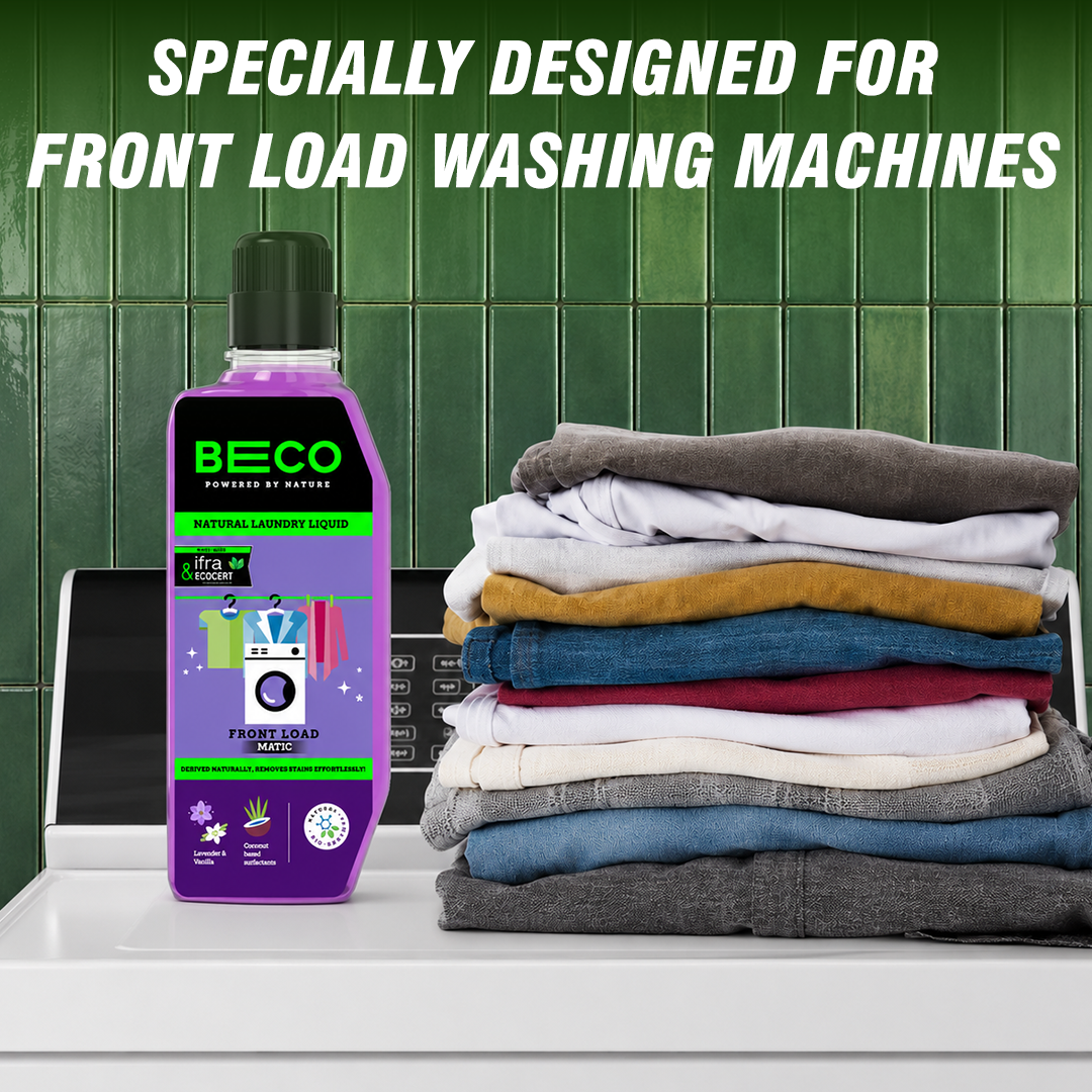 Natural Laundry Cleaner Liquid Refill | Front Load - 2 litre