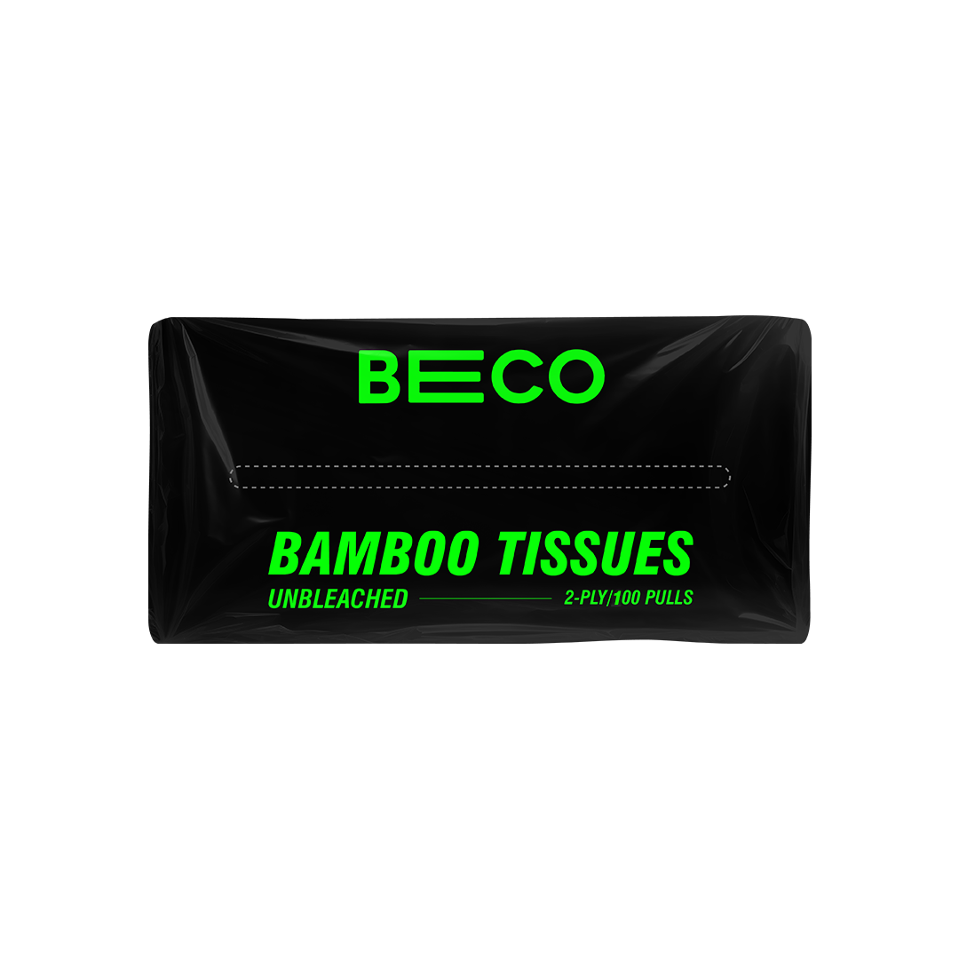 Bamboo Facial Tissues - 100 pulls | Pack of 6