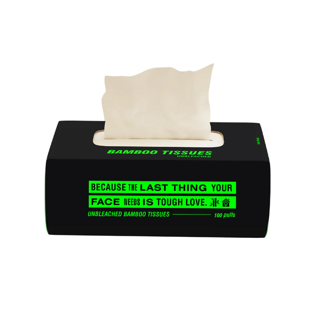 Bamboo Facial Tissues - 100 pulls 2ply