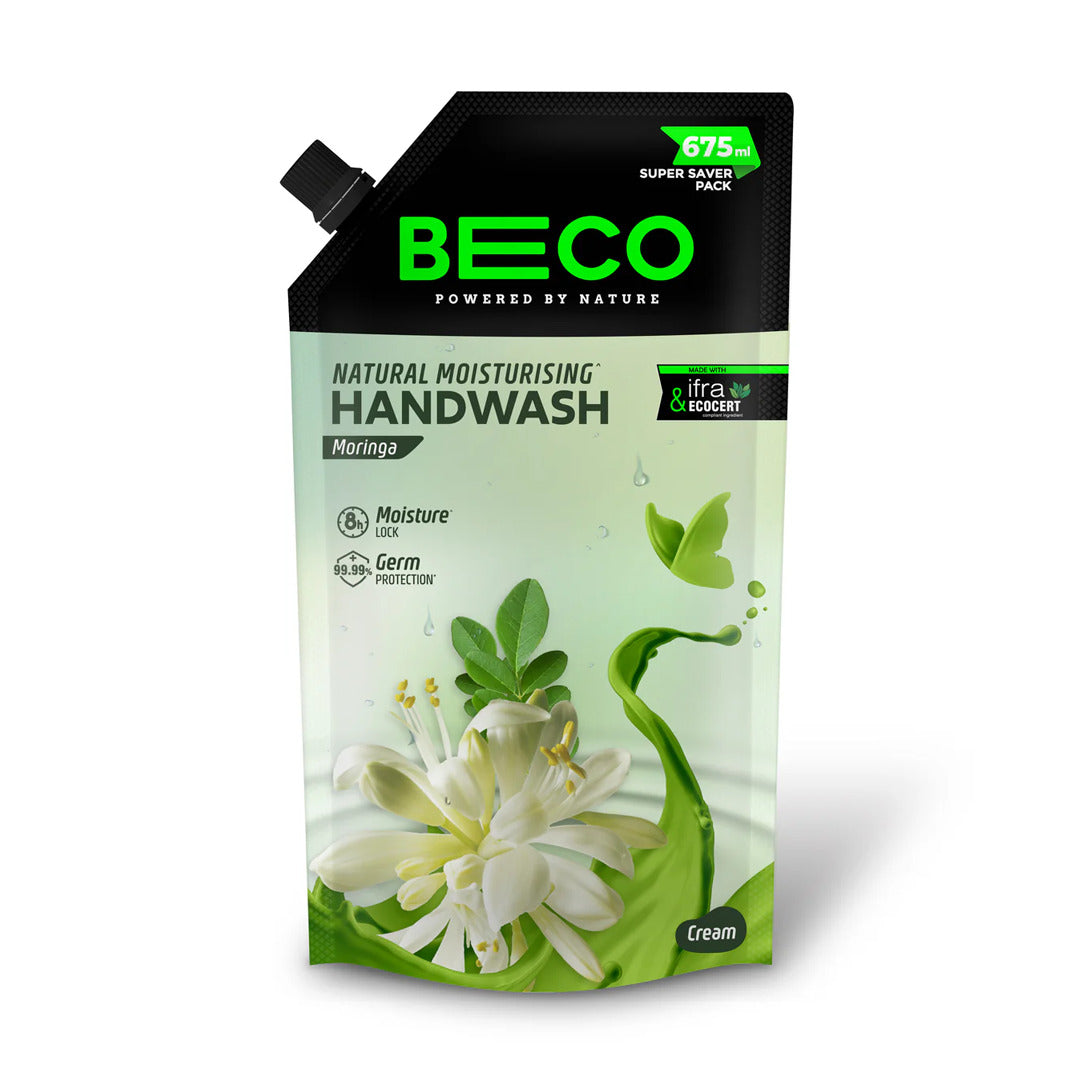 Natural Moisturising Handwash Moringa - 675 ml