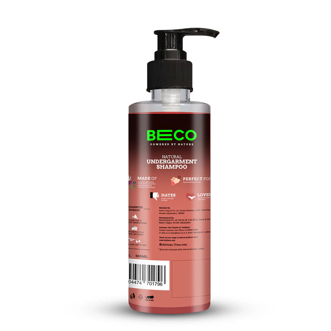 Natural Undergarment Liquid Shampoo 500 ML